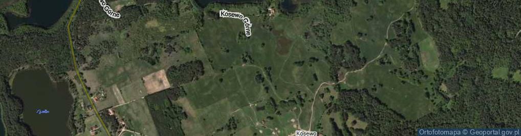 Zdjęcie satelitarne Kosewo Górne ul.