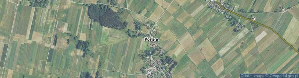 Zdjęcie satelitarne Kostera ul.