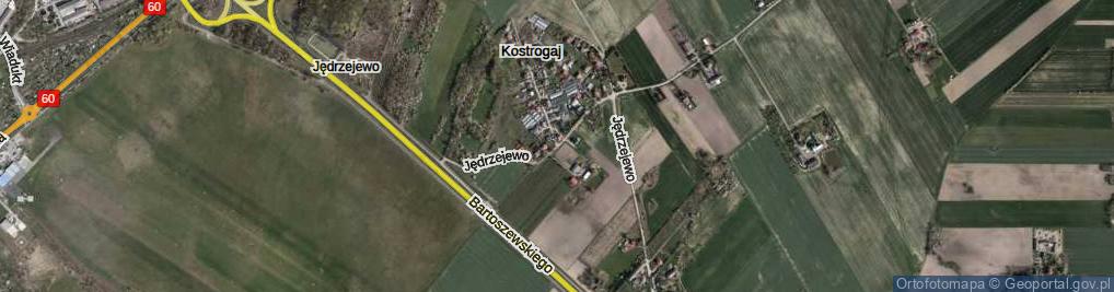 Zdjęcie satelitarne Kostrogaj ul.