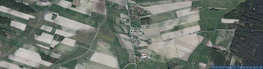 Zdjęcie satelitarne Koszoły ul.
