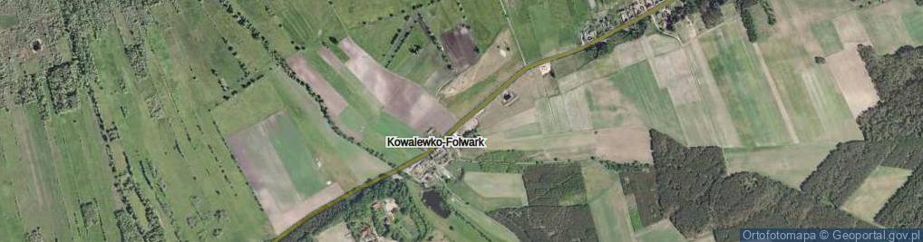 Zdjęcie satelitarne Kowalewko-Folwark ul.