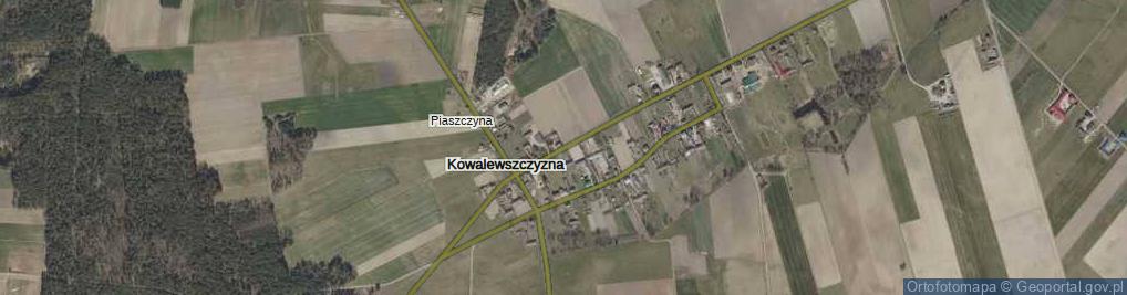 Zdjęcie satelitarne Kowalewszczyzna ul.