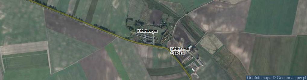 Zdjęcie satelitarne Kościaszyn ul.