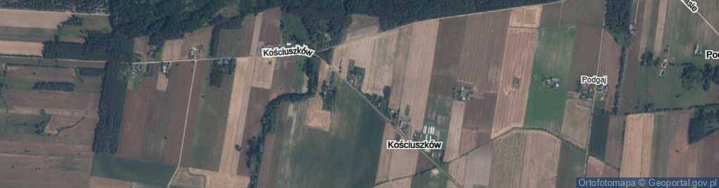 Zdjęcie satelitarne Kościuszków ul.