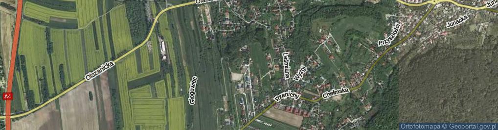 Zdjęcie satelitarne Kosmowskiej Ireny ul.
