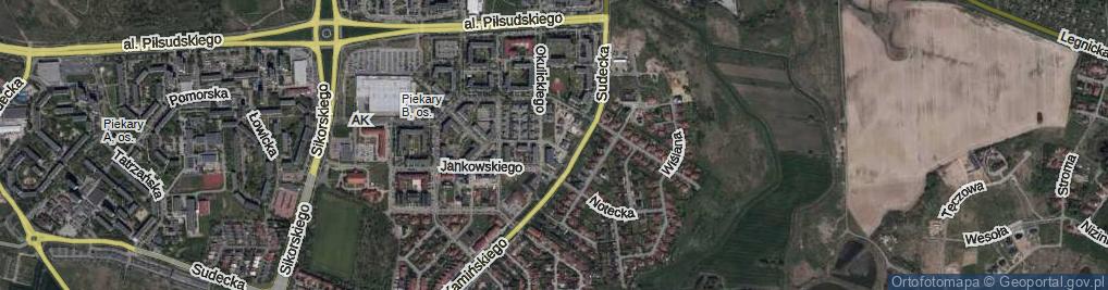 Zdjęcie satelitarne Korbońskiego Stefana ul.