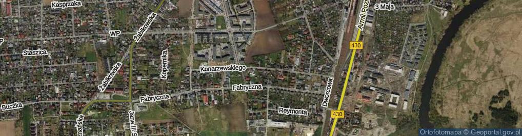 Zdjęcie satelitarne Konarzewskiego ul.