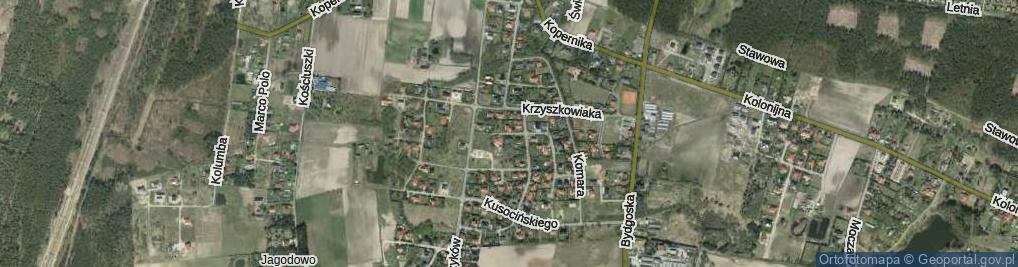 Zdjęcie satelitarne Kotlarczyka Józefa ul.