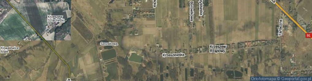 Zdjęcie satelitarne Kowalewicka ul.