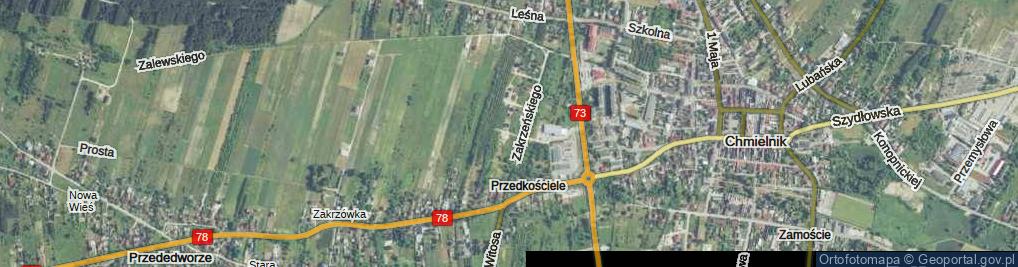 Zdjęcie satelitarne Kozłowskiego Leopolda ul.