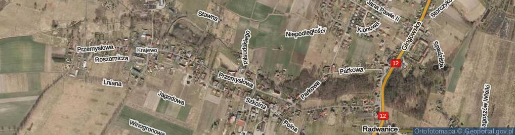 Zdjęcie satelitarne Konstytucji 3 Maja ul.