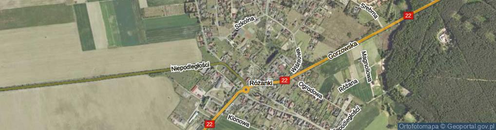 Zdjęcie satelitarne Konwaliowa ul.