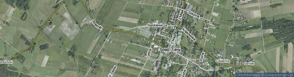 Zdjęcie satelitarne Kościelna ul.