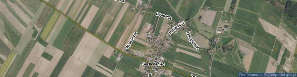 Zdjęcie satelitarne Pstrowskiego ul.