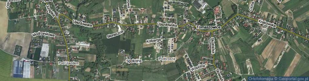 Zdjęcie satelitarne Kolberga ul.