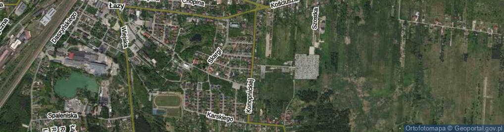 Zdjęcie satelitarne Konopnickiej Marii ul.