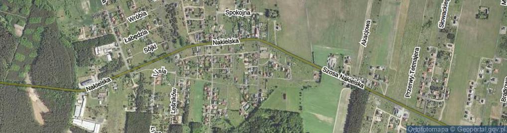 Zdjęcie satelitarne Koźlaka ul.