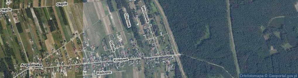 Zdjęcie satelitarne Krótka ul.