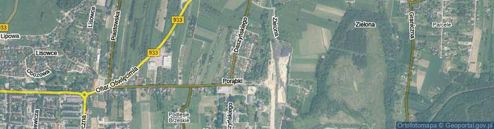 Zdjęcie satelitarne Krasickiego ul.