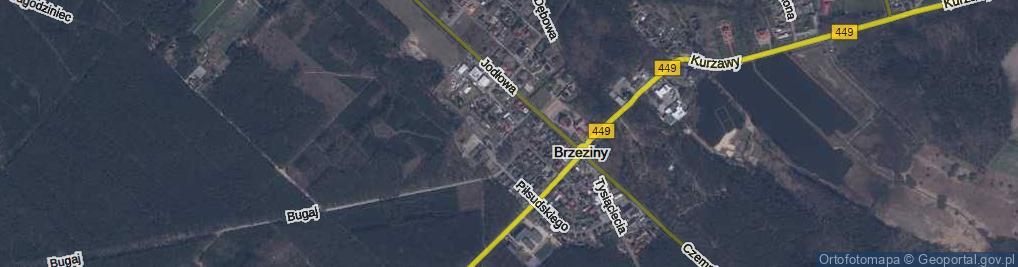 Zdjęcie satelitarne Krawczykowskiego Franciszka ul.