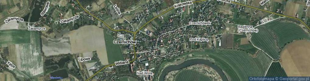 Zdjęcie satelitarne Krótka ul.