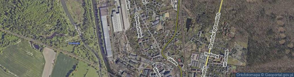 Zdjęcie satelitarne Króla Bolesława Chrobrego ul.