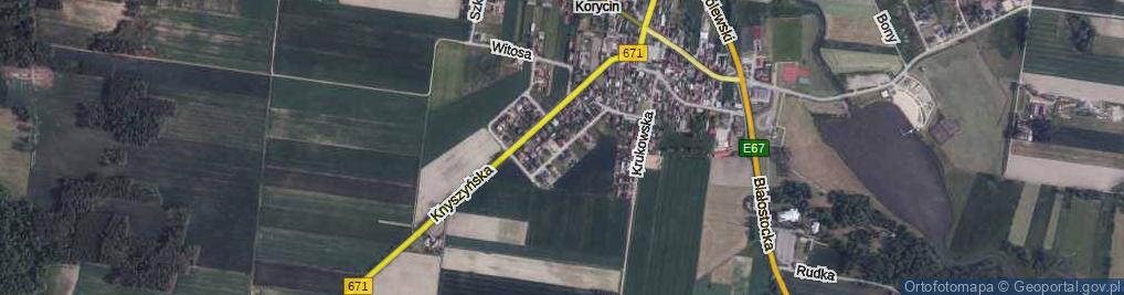 Zdjęcie satelitarne Króla Zygmunta III Wazy ul.
