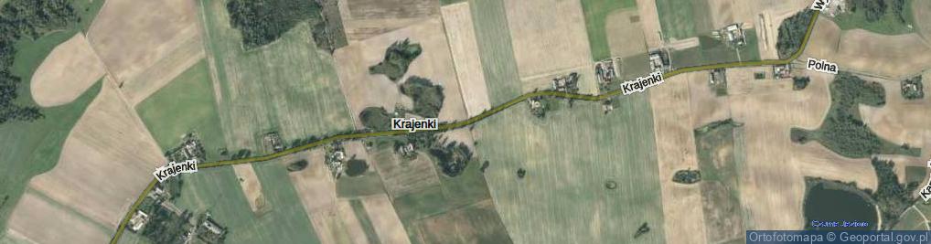 Zdjęcie satelitarne Krajenki ul.