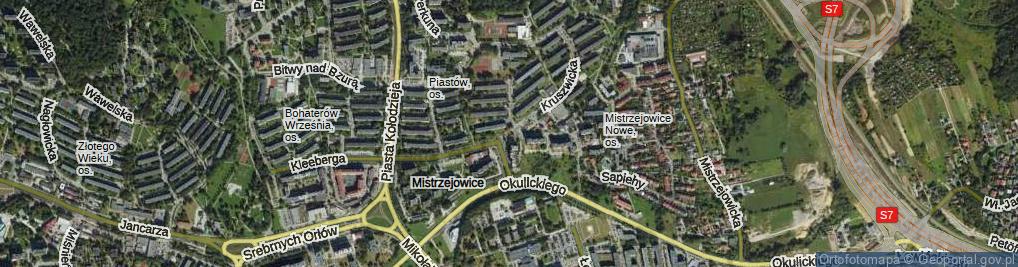 Zdjęcie satelitarne Kruszwicka ul.