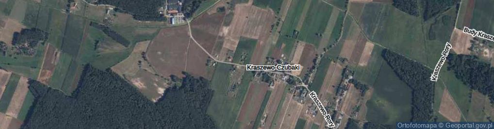 Zdjęcie satelitarne Kraszewo-Czubaki ul.
