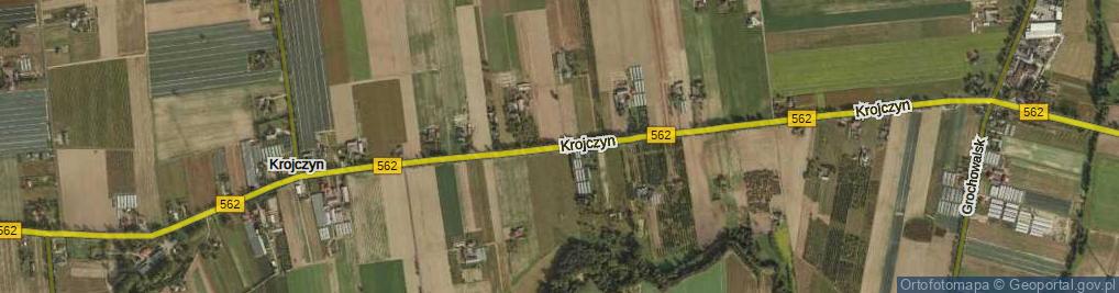 Zdjęcie satelitarne Krojczyn ul.
