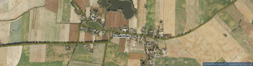 Zdjęcie satelitarne Krzekotowo ul.