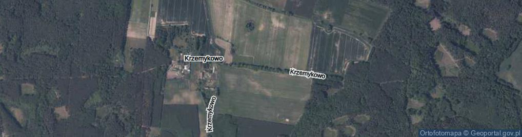 Zdjęcie satelitarne Krzemykowo ul.
