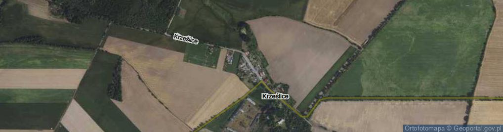 Zdjęcie satelitarne Krześlice ul.
