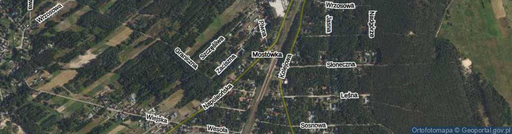 Zdjęcie satelitarne Krótka ul.