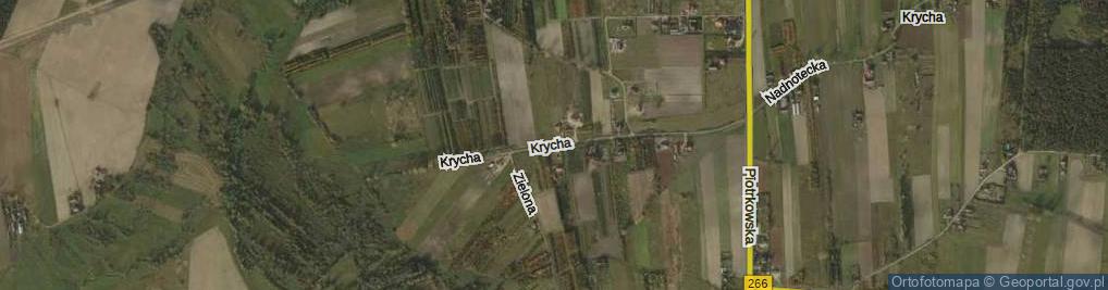 Zdjęcie satelitarne Krycha ul.