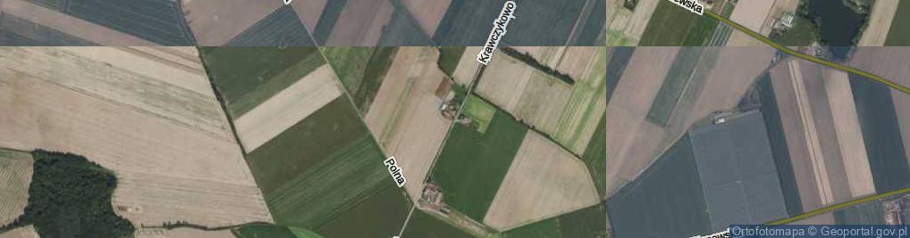 Zdjęcie satelitarne Krawczykowo ul.