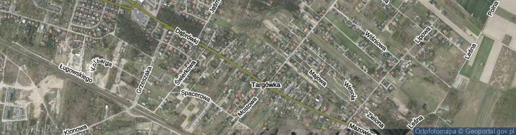 Zdjęcie satelitarne Krótka ul.