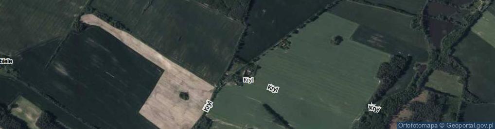 Zdjęcie satelitarne Kryl ul.