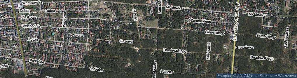 Zdjęcie satelitarne Kraszewskiego Józefa Ignacego ul.