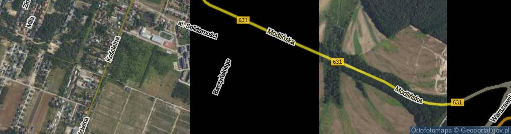 Zdjęcie satelitarne Krahelskiej Krystyny ul.