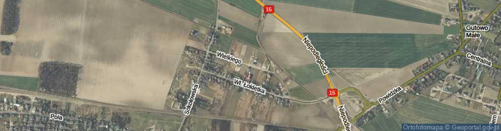 Zdjęcie satelitarne Króla Kazimierza Wielkiego ul.