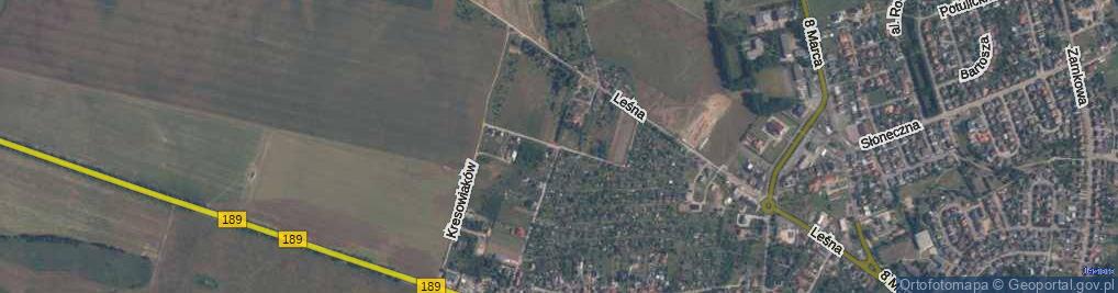 Zdjęcie satelitarne Kresowiaków ul.