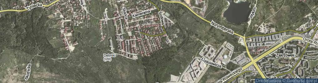 Zdjęcie satelitarne Księżarskiego Feliksa ul.