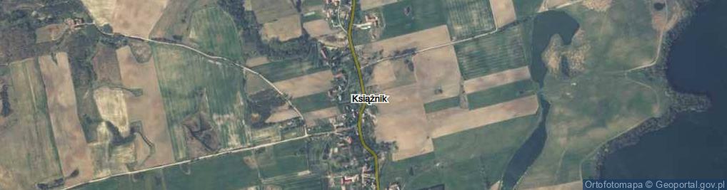 Zdjęcie satelitarne Książnik ul.
