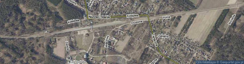 Zdjęcie satelitarne Księcia Józefa Poniatowskiego ul.