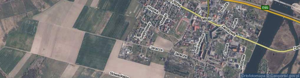 Zdjęcie satelitarne Księżnej Zofii ul.