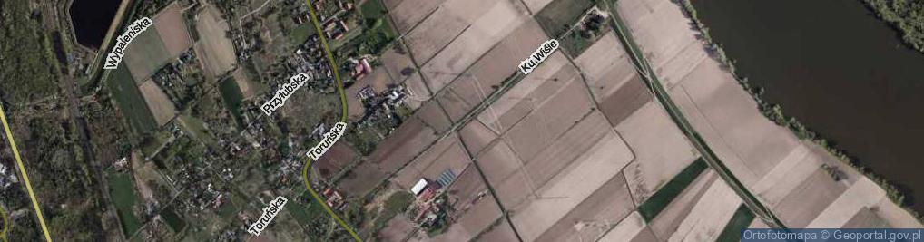 Zdjęcie satelitarne Ku Wiśle ul.
