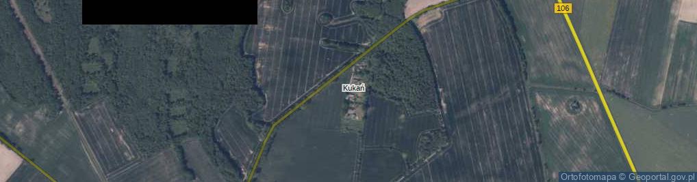 Zdjęcie satelitarne Kukań ul.