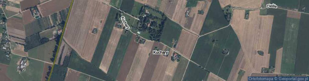 Zdjęcie satelitarne Kuchary ul.